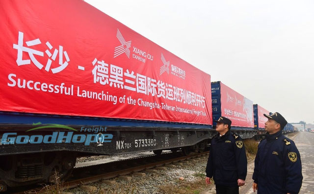 中国到伊朗铁路运输